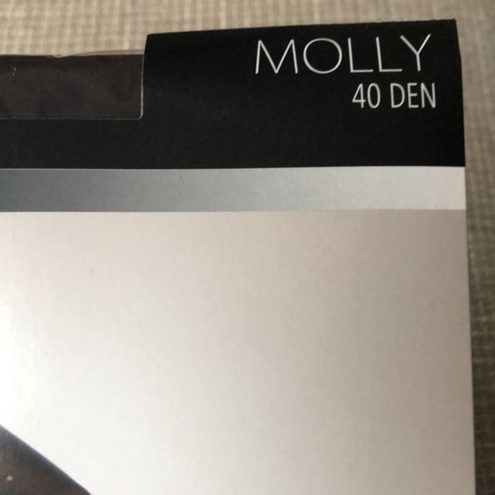 Grey Faux legging design pantyhose nylon tights New - Picture 3 of 5